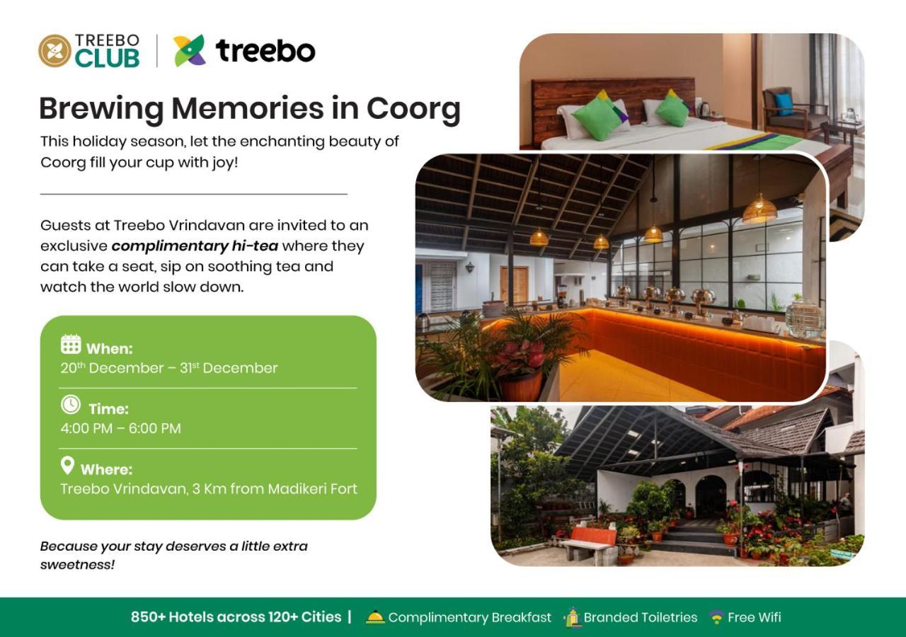 Treebo Vrindavan, 3 Km From Madikeri Fort المظهر الخارجي الصورة